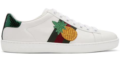 gucci ace pineapple|gucci pineapple sneakers.